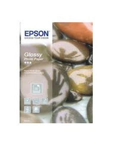 PAPEL EPSON FOTOGRAFICO GLOSSY A4 20 HOJAS 225 GRS