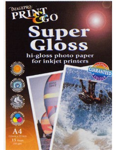 PAPEL PRINT SUPERGLOSS (10 HOJAS)