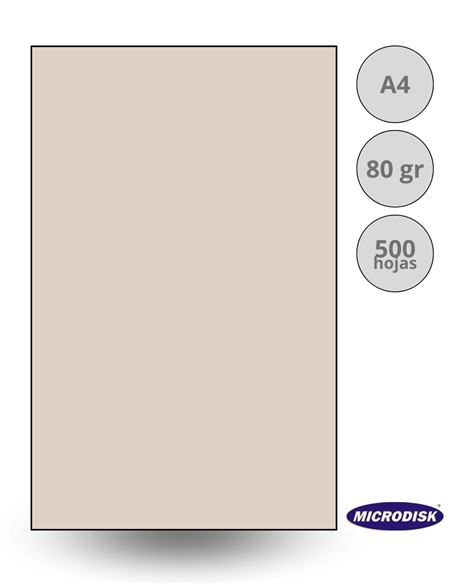 PAPEL FOTOCOPIA DIN A4 GRIS 500 hojas