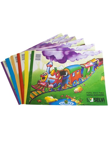 BLOC MANUALIDADES SEDA SURTIDO