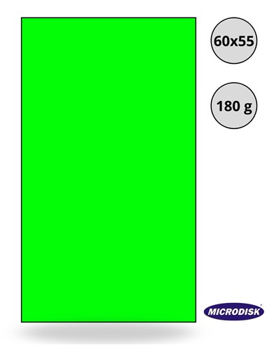 CARTULINA 60 X 55 VERDE FLUOR