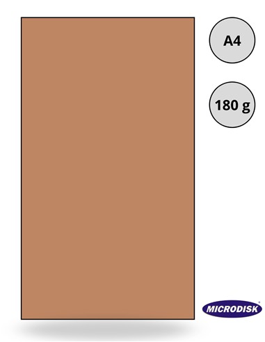 CARTULINA FOLIO MARRON