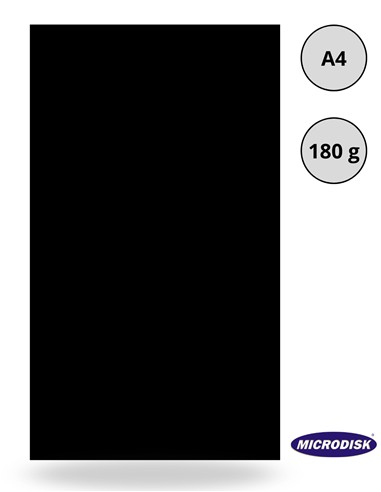 CARTULINA FOLIO NEGRA