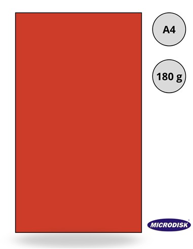 CARTULINA FOLIO ROJA
