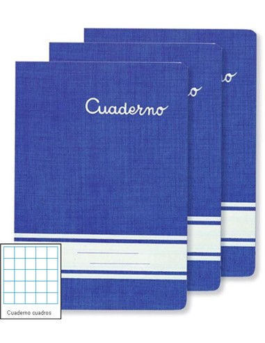CUADERNO ESCOLAR CUARTO 16 HOJAS CUADROS