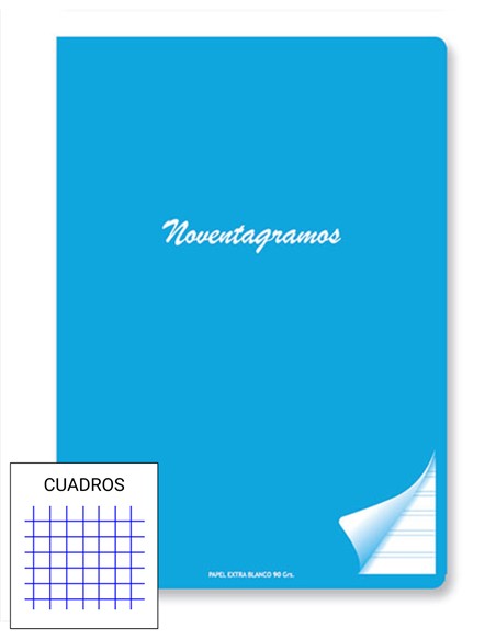 CUADERNO ESCOLAR CUARTO 50 HOJAS CUADROS