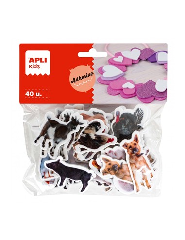 GOMA EVA BOLSA 50 FIGURAS ANIMALES ACUATICOS