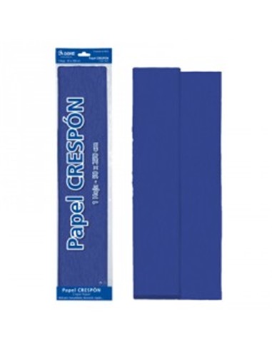 ROLLO PAPEL CRESPON 0,50x2,5 m AZUL