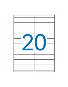 ETIQUETA DIN A-4 105X29