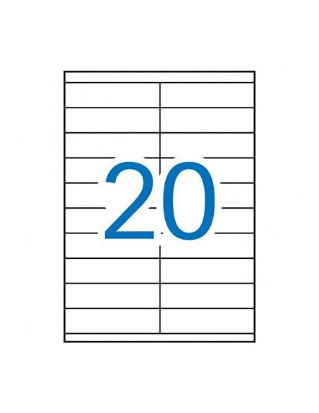 ETIQUETA DIN A-4 105X29