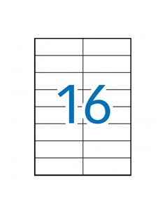 ETIQUETA DIN A-4 105X37