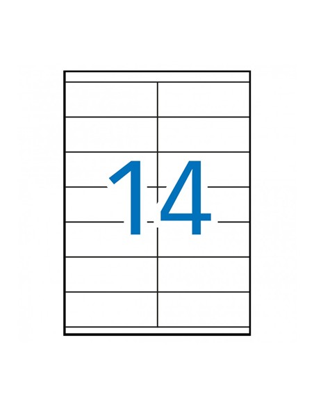 ETIQUETA DIN A-4 105X40