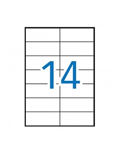 ETIQUETA DIN A-4 105X42,3