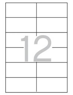 ETIQUETA DIN A-4 97X42,3