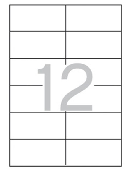 ETIQUETA DIN A-4 97X42,3