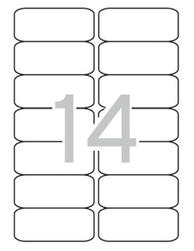 ETIQUETA DIN A-4 99,1X38,1