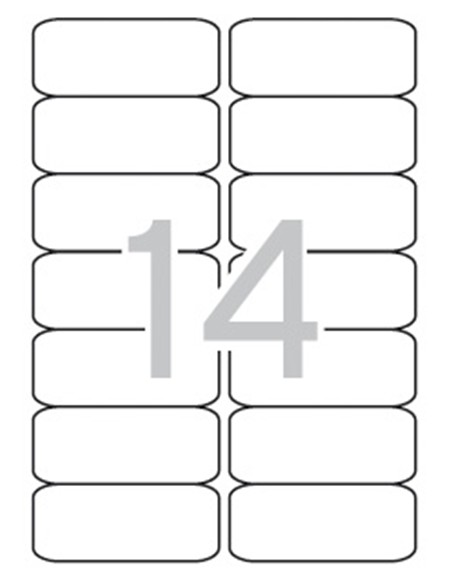 ETIQUETA DIN A-4 99,1X38,1