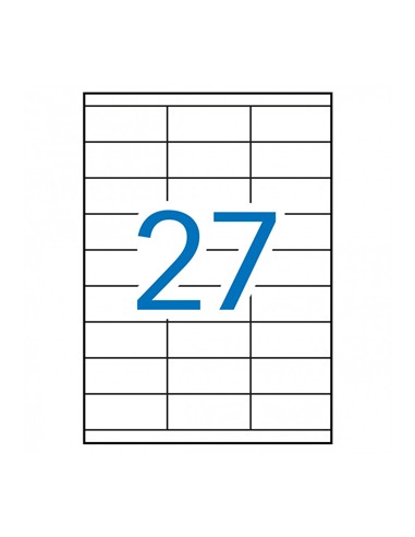 ETIQUETA DIN A-4 70X32