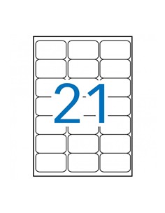 ETIQUETA DIN A-4 63,5 X 38,1