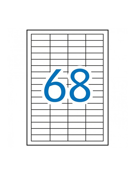 ETIQUETA DIN A-4 48,5X16,9