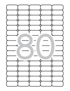 ETIQUETA DIN A-4 35,6X16,9