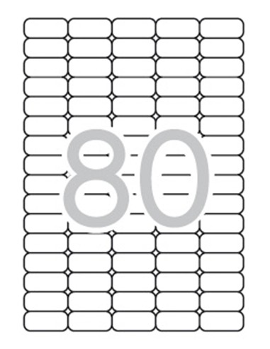 ETIQUETA DIN A-4 35,6X16,9