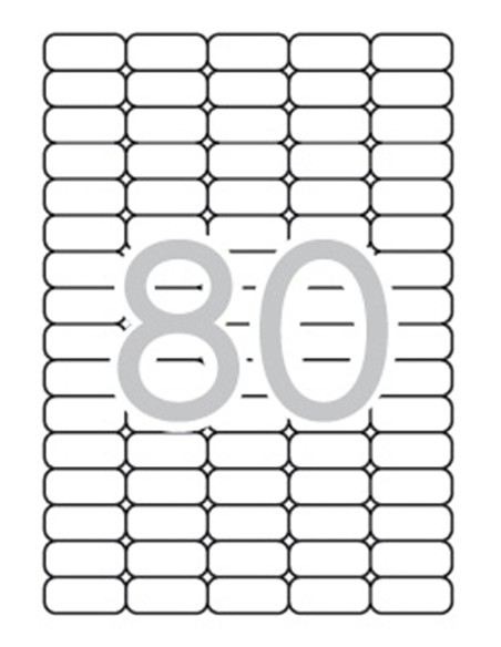 ETIQUETA DIN A-4 35,6X16,9