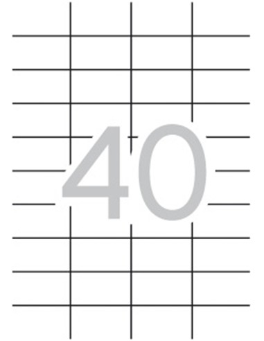 ETIQUETA DIN A-4 52,5X29,7