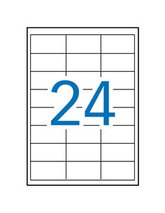 ETIQUETA DIN A-4 64,6X33,8