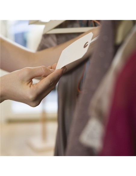 ETIQUETA COLGANTE ARANDELA 60X26 (1000 unid.)