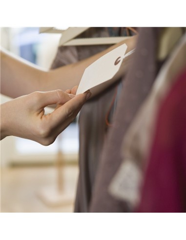 ETIQUETA COLGANTE ARANDELA 80X38 (1000 unid.)