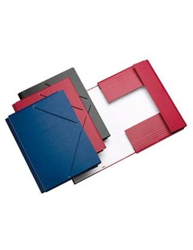 CARPETA DE GOMA FOLIO PVC NEGRO ESSELTE
