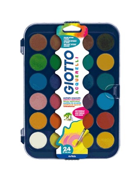 ACUARELA 24 COLORES GIOTTO