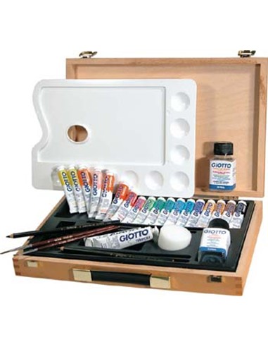 MALETIN MADERA TEMPERA GRANDE