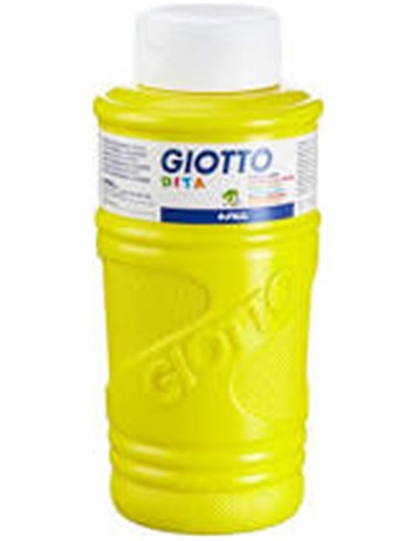 PINTURA DEDOS GIOTTO 750 ml AMARILLA