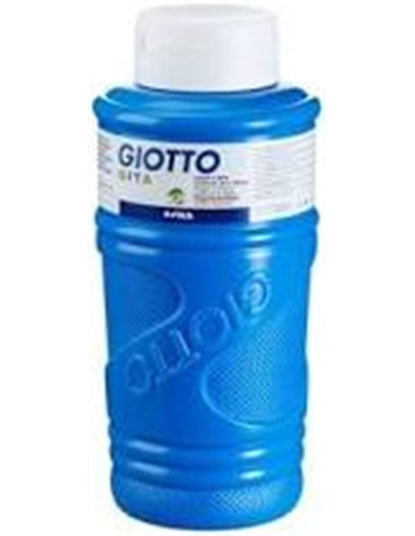 PINTURA DEDOS GIOTTO 750 ml AZUL CYAN