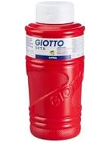 PINTURA DEDOS GIOTTO 750 ml ROJA