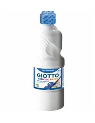 TEMPERA GIOTTO PRONTA BLANCA 500 ml.