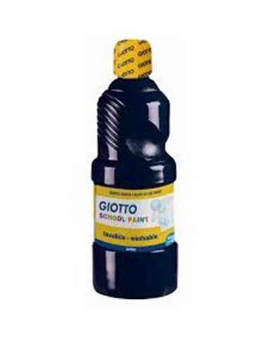 TEMPERA GIOTTO PRONTA NEGRA 250 ml.