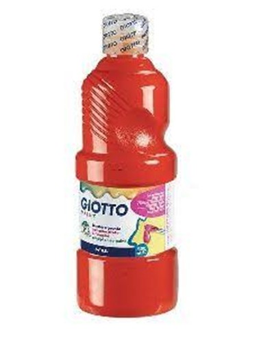 TEMPERA GIOTTO PRONTA ROJA 500 ml.