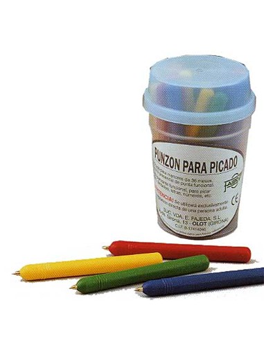 PUNZON DE PICADO PUNTA METALICA