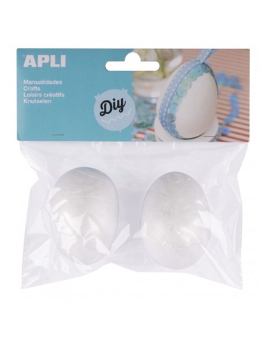 FIGURA POLIESPAN HUEVOS 7,5 cm