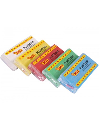PLASTILINA JOVI 150 GRS COLORES SURTIDOS