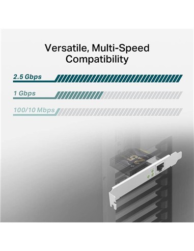 TARJETA DE RED TP-LINK PCIE ETHERNET 2.5 GIGABIT L