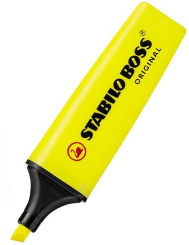 ROTULADOR FLUORESCENTE AMARILLO STABILO