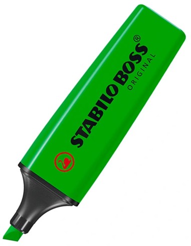 ROTULADOR FLUORESCENTE VERDE STABILO