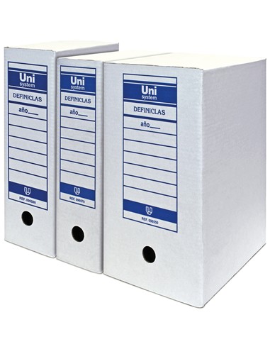 ARCHIVADOR DEFINIT.CARTON UNI DOBLE FOLIO