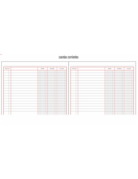 LIBRO DE CUENTAS CORRIENTES