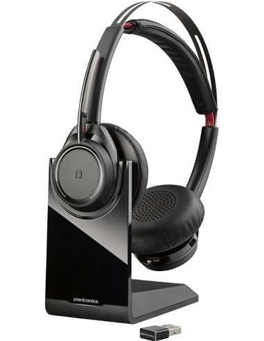 AURICULAR PLANTRONICS VOYAGER FOCUS UC BASE CARGA