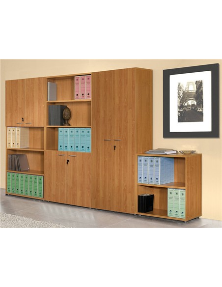 ARMARIO MADERA MEDIO 2 ESTANTES HAYA SIN PUERTAS